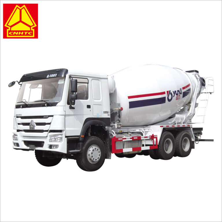 Sinotruk 12 cubic meters self loading concrete mixer truck dimensions
