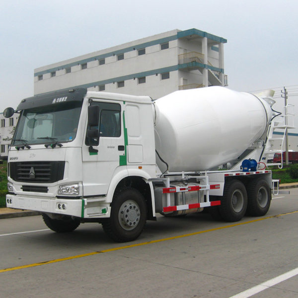 High performance high power ZZ1257N3841W concrete mixer truck factory