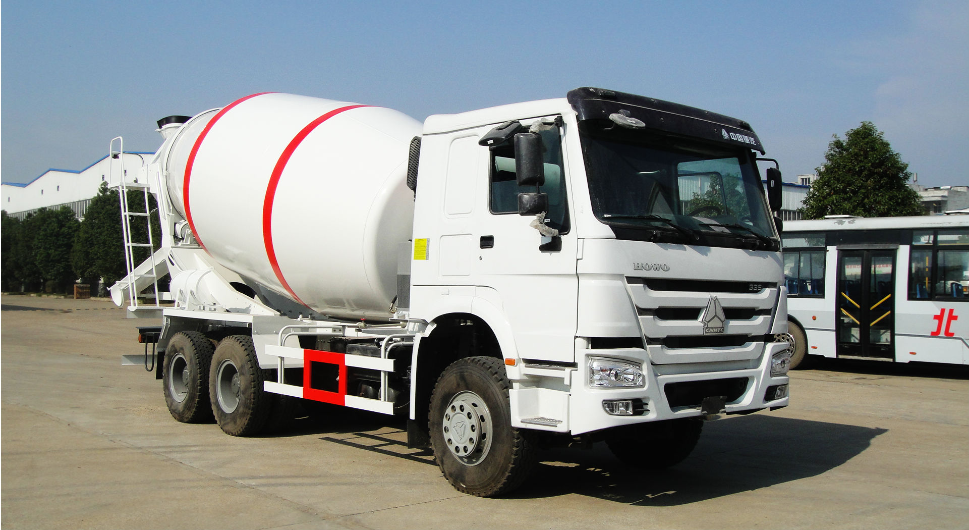 6X4 concrete mixer truck