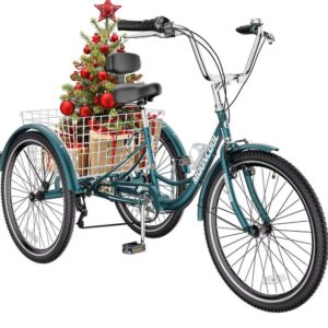 A stock image illustrating 3 wheel bicycle concepts
