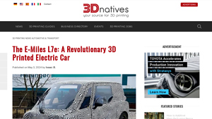 e-Miles - E-Miles L7e Quadricycle