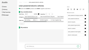 Accio - Solar Powered Electric Vehicles