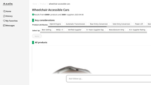 Accio - Wheelchair Accessible Cars