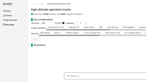 Accio - High Altitude Operation Trucks