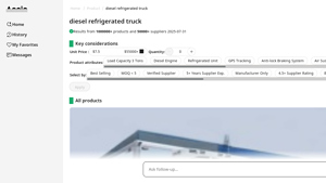 Isuzu - High Quality Refrigerated Truck for Meat Transport