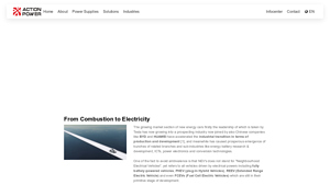 Action Power Test - New Energy Vehicles