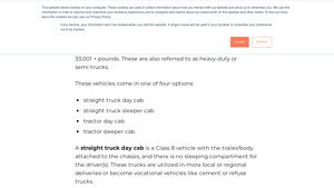 Act Research - Class 8 Truck Overview