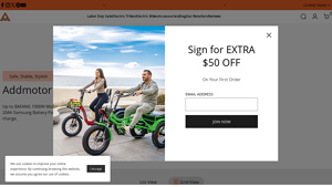 Addmotor - Citytan M-315 Folding eTrike