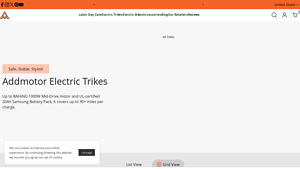Addmotor - Citytan M-315 Folding eTrike