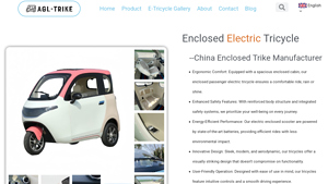 AGL-TRIKE - Enclosed Electric Tricycle