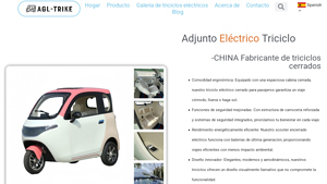 AGL - Triciclo Eléctrico Cerrado
