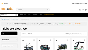 Agropro - Triciclete Electrice RDB CARGO & Rotakt