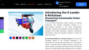 Akgev - E-Loader E-Rickshaw