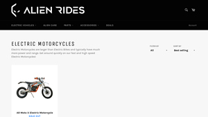 Alien Rides - Electric Motorcycles