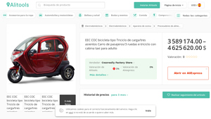 Cnzzreally Factory Store - EEC COC Triciclo de Carga