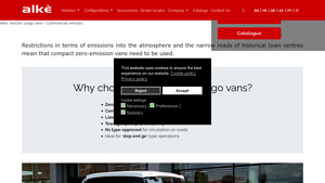Alke - Key Features of Electric Cargo Vans