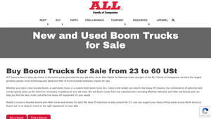 All Crane - Boom Trucks