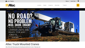 Altec - Truck Mounted Cranes