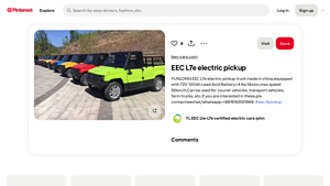 EEC - L7e Electric Pickup Truck