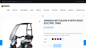 Armada - Battalion III Electric Trike