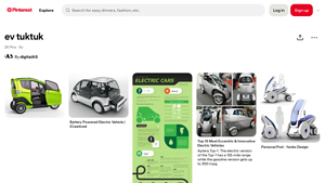 Pinterest - Tiny Electric Car