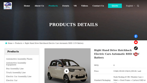 HR - Right Hand Drive Hatchback Electric Cars