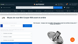 RIDEX - Kit de roulement de roue Mini Cooper R56