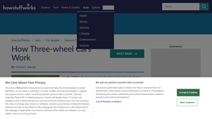 HowStuffWorks - Three-Wheel Cars