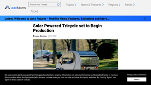 mö - Solar Powered Tricycle