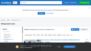 Refrigerated Trucks - Mercedes-Benz, Volvo, Renault, IVECO
