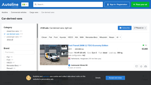Autoline - Garia CITY 45 KMH Electric Mini Delivery Van