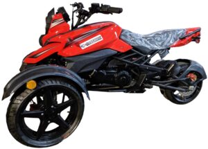 A stock image illustrating automatic trike motorcycle concepts