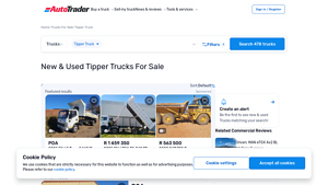 Tipper Trucks - New & Used for Sale