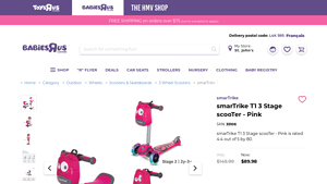 smarTrike - T1 3 Stage Scooter