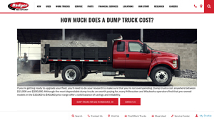 Dump Truck Pricing - Key Factors