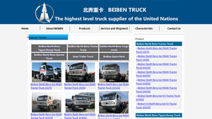 BeiBen - North Benz Tractor Trucks