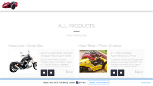VTR S - Reverse Trike Motorcycle