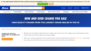 Bigge - Cranes for Sale