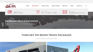 PM - Boom Truck Packages