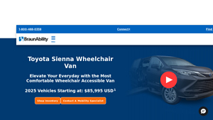 BraunAbility - Toyota Sienna Hybrid Wheelchair Van
