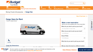 Budget Truck - Cargo Van Rental