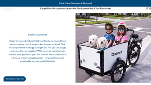 Bunch Bike - Electric Cargo Bikes