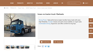 SINOTRUK - HOWO NX Tractor Truck