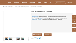 SINOTRUK - HOWO NX Tractor Truck