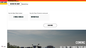 Can-Am - 2025 3-Wheel Motorcycles & Electric Vehicles