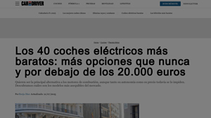 Car and Driver - Los 40 Coches Eléctricos Más Baratos