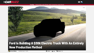 Ford - New Electric Pickup Truck