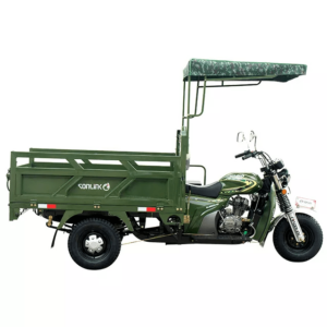 A stock image illustrating cargo motorcycle concepts