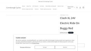 Carndonagh Cycles - Clash XL 24V Electric Ride On Buggy
