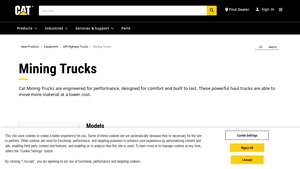 Cat® - Mining Dump Trucks